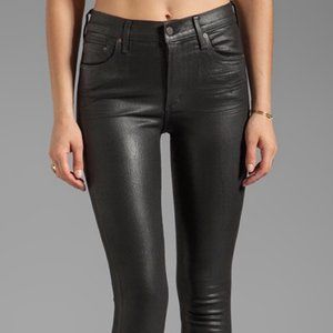 CITIZENS OF HUMANITY Racer Wax Coated Skinny Jean!